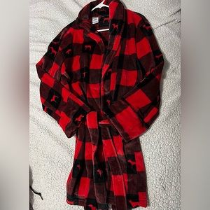 ❤️🖤SUPER SOFT*Cozy*Pink robe🖤❤️